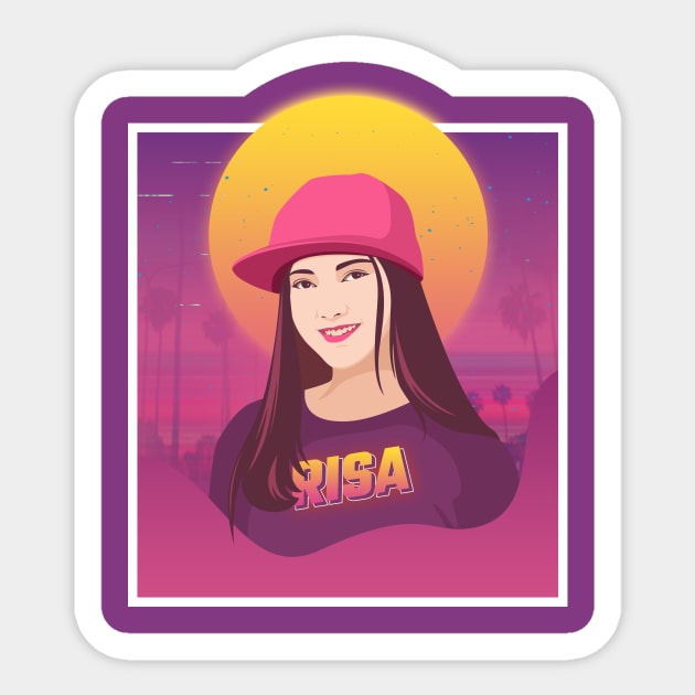 Risa Sticker by RMA Studio